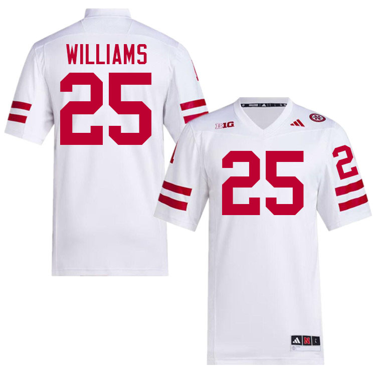 #25 Kenneth Williams Nebraska Jersey,Nebraska Cornhuskers Football Uniforms,Jersey-White #25 Kenneth Williams Nebraska Jersey,Nebraska Cornhuskers Football Uniforms,Jersey-White
